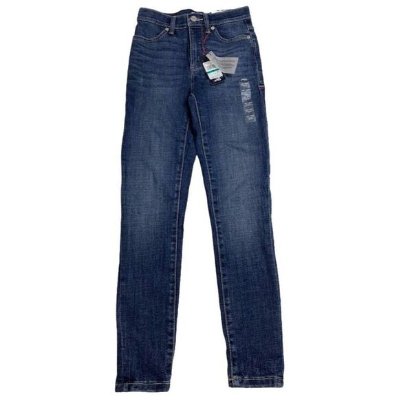 Tommy Hilfiger High Rise Jean Jeggings Women's‎ 24 Blue Slimming Pockets Stretch - Picture 3 of 16